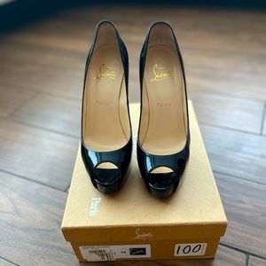 Christian Louboutin "Vendome" 120 Patent Leather Size 38
